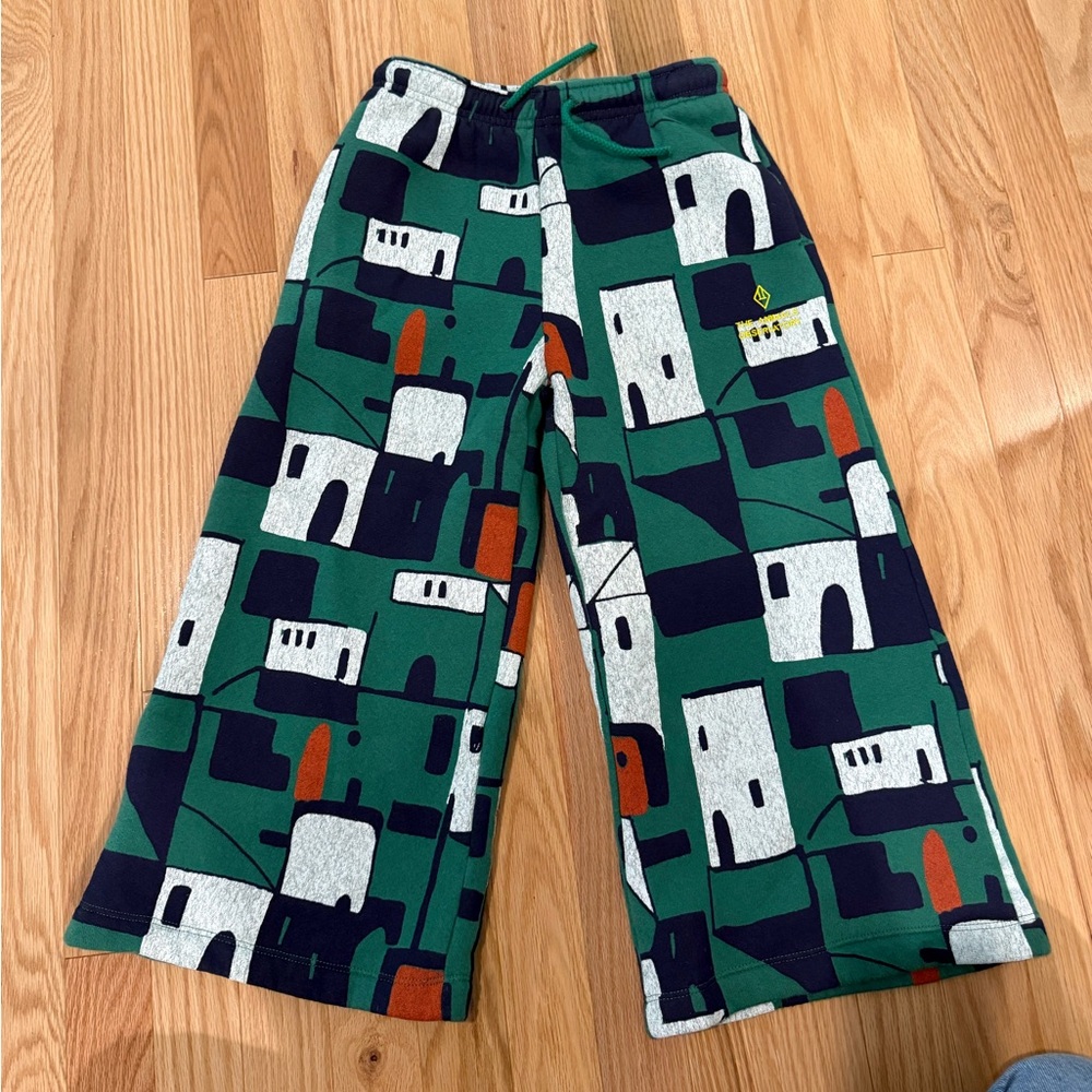 The Animals Observatory Wide Leg Kids Fleece Pant